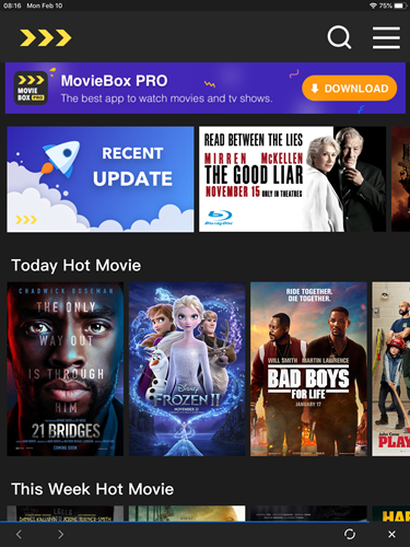 MovieBox PRO Update Note-10.02.2020 \u2013 MovieBox PRO